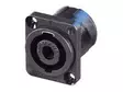NEUTRIK - SPEAKON MOUNTING PLUG, 4-PIN MALE, BLACK, D-SIZE - Speakonliittimet - NL4MPXX - 1