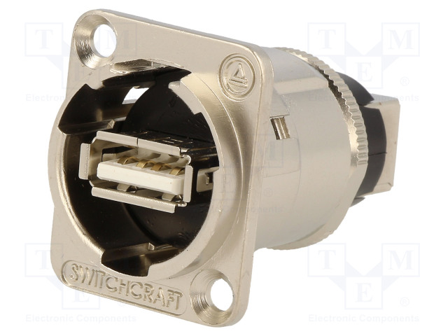 ADAPTERI - USB A-RUNKOLIITIN-ETUOSA,USB B-RUNKOLIITIN-TAKAOSA - USB liittimet - EHUSBABX - 1