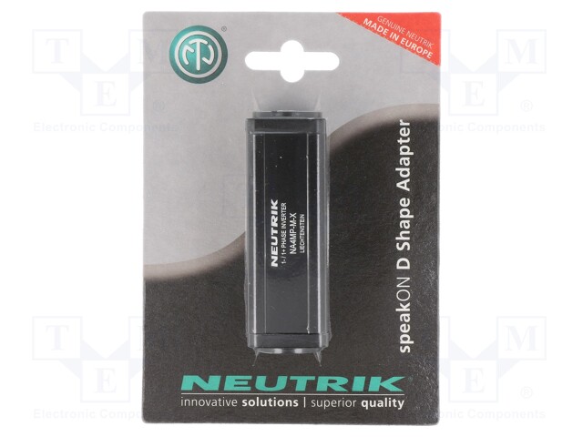 CONNECTOR ADAPTER NL4MPNL4MP 1+/1-INVERTED - Erikoisliittimet - NTR-NA4MP-M-X - 1