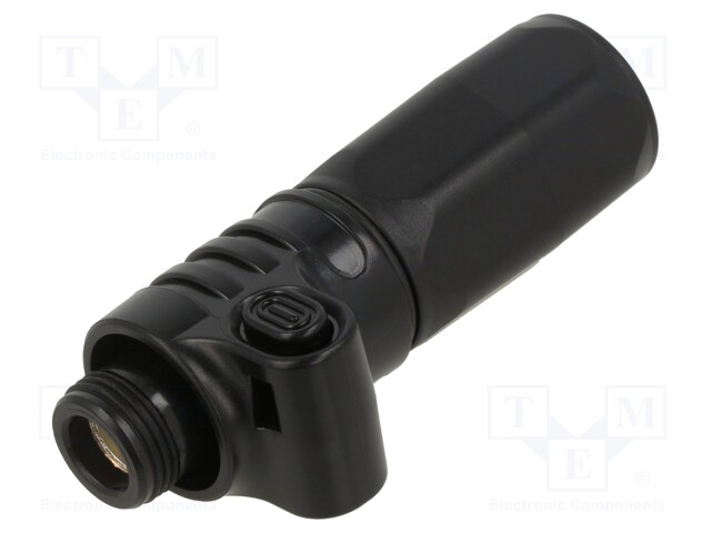 LIITIN: VIRTA- DC - PISTOKE - NAARAS - 1KV - PIN: 1 - SUORA - JOHTOON - DC liittimet - DS1168-02-200FSBYX - 1