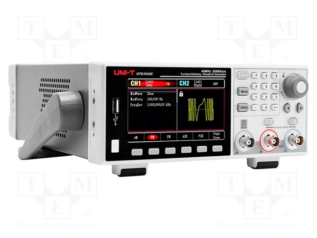 FUNKTIOGENERAATTORI, VAPAASTI MÄÄRIT - 20MHZ - 480X272 - Funktiogeneraattorit ja taajuuslaskimet - UTG1022X - 1
