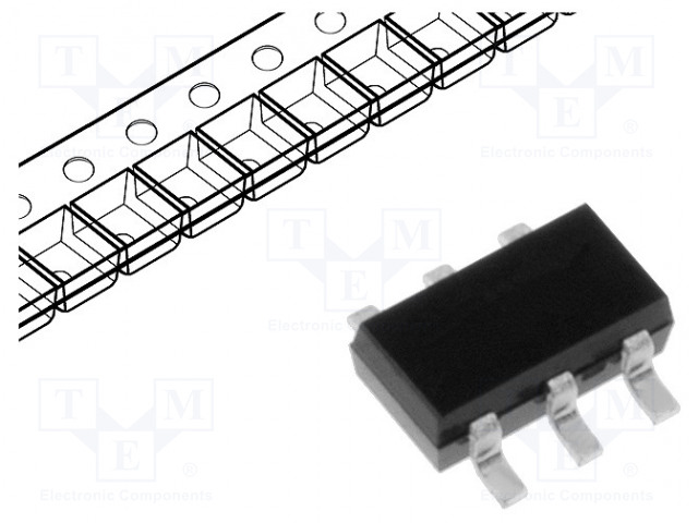 IC: DRIVER - LED OHJAIN - SOT457 - 50MA - CH: 1 - 40VDC - LED-ajurit - NCR405UX - 1