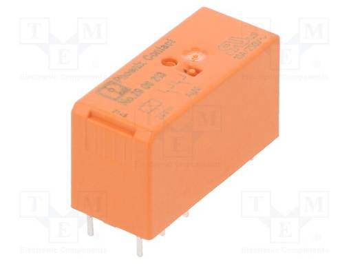 RELE: MINIATYYRI - DPDT - UKELAN: 24VDC - IKOSKETINTEN MAX: 8A - PCB - Pienoisreleet - REL-MR24DC21ATEX - 1