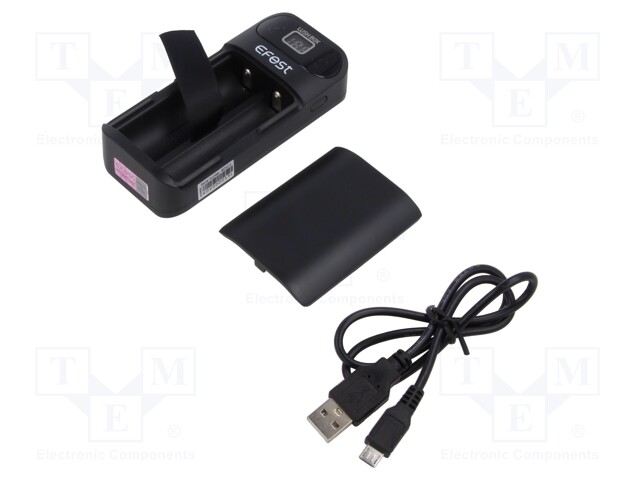 AKKULATURI - LI-ION - 3,6/3,7V - MITTA: 18650 - 1A - Akkulaturit - L3EFT-LUSHBOX - 1