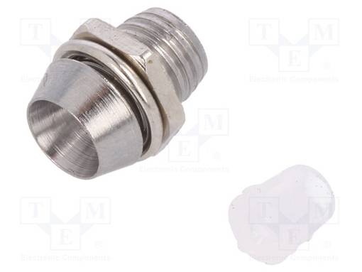 LED-PIDIKE - 3MM - KROMI - METALLI - KOVERA - MUOVITULPPA - LEDkaulukset - OSM6-X - 1