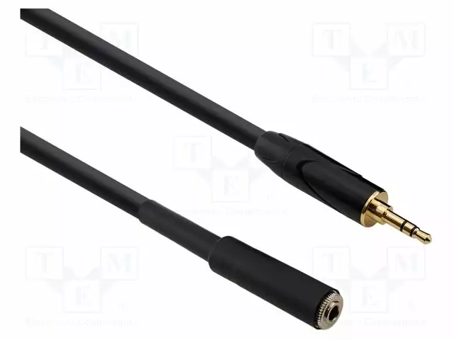 KAAPELI - 3,5MM JAKKI,3,5MM PLUGI - 4M - MUSTA - Muut audio-videokaapelit - AU2140BX - 1