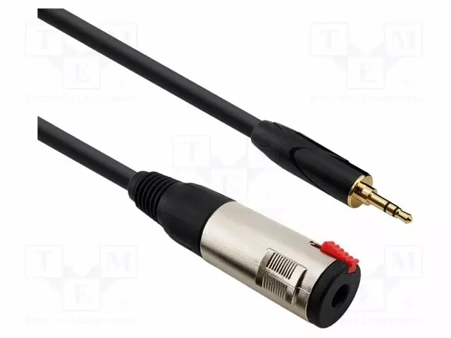KAAPELI - 3,5MM PLUGI,6.3MM JAKKI - 9M - MUSTA - Muut audio-videokaapelit - AU2390BX - 1