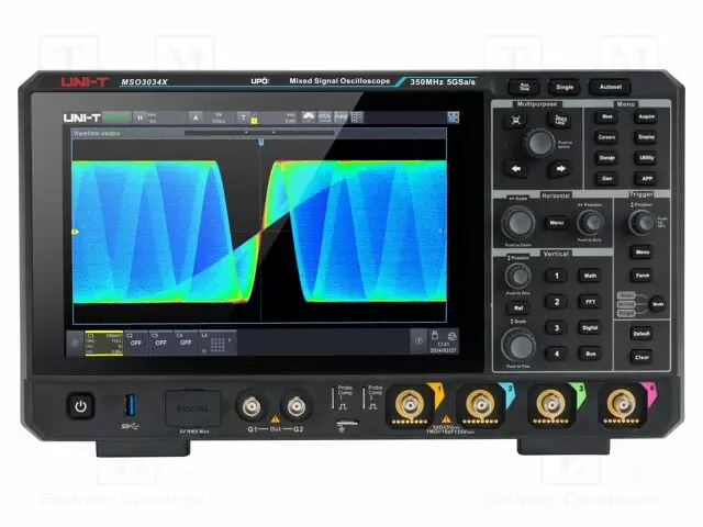 DIGITAALINEN OSKILLOSKOOPPI - CH: 4 - 350MHZ - 5GSPS - 2MPTS - ?1NS - Oskilloskoopit - MSO3034X - 1