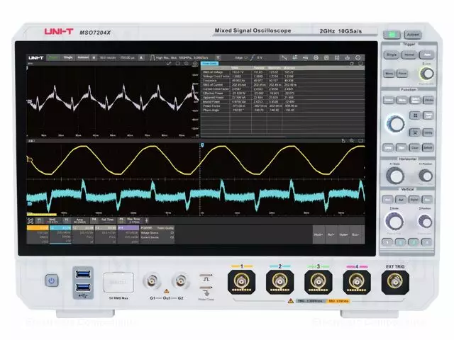 DIGITAALINEN OSKILLOSKOOPPI - CH: 4 - 2GHZ - 10GSPS - 2MPTS - ?175PS - Oskilloskoopit - MSO7204X - 1