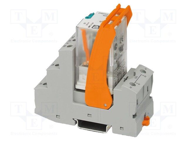 RELE: LIITÄNTÄ - DIN-KISKOLLE - Elektromagneettiset relesarjat - RIF-3-RSC-24DC3X - 1