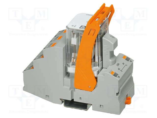 RELE: LIITÄNTÄ - 3PDT - UKELAN: 120VAC - 8A - 8A/440VAC - 8A/250VDC - Elektromagneettiset relesarjat - RIF-4-RPT-120AC3X - 1