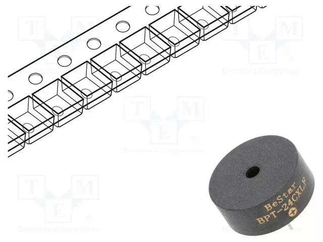 ÄÄÄNIMUUNTIN: PIETSOSÄHKÖINEN MERKINANTOLAITE - THT - 13MA - Piezoelementit - BPT-24CX - 1