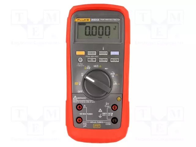 YLEISMITTARI - LCD - (6000/19999) - TRUE RMS - 0,01÷60NS - Digitaaliyleismittarit - FLK-28-2-EX - 1