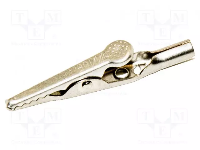 HAUENLEUKA - 10A - LEVITYSALUE: MAX.7,9MM - PISTORASIAN KOKO: 4MM - Krokotiili klipsit - BU-60X - 1