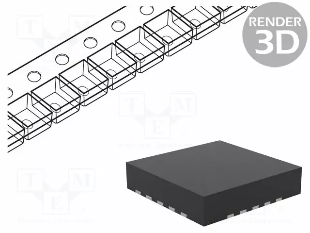 IC: MULTIPLEKSERI - SPST - CH: 1 - MLP24 - 1,65÷3,6V - 1UA - Analogiset multiplekserit ja kytkimet - FSSD06BQX - 1