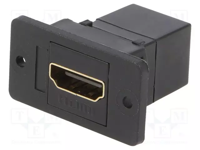 LIITIN - PISTORASIA - HDMI-PISTORASIA,MOLEMMIN PUOLIN - SLIM - 29MM - HDMI liittimet - CP30600GX - 1