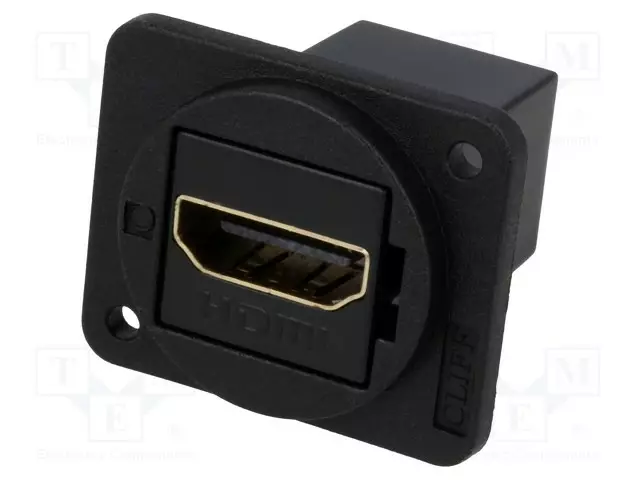 LIITIN - HDMI-PISTORASIA,MOLEMMIN PUOLIN - SUOJATTU - FT - 19X24MM - Audioliitinadapterit - CP30200GX - 1