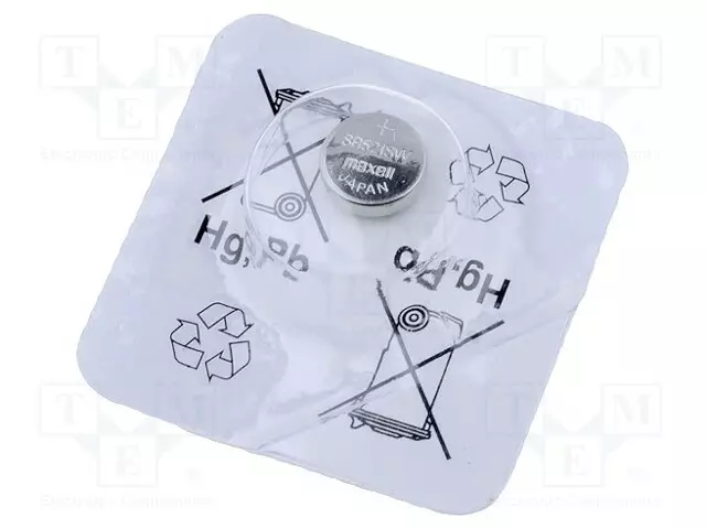 PARISTO: HOPEAPARISTO - NAPPIPARISTO,R521,SR63 - 1,55V - 1KPL - Alkaliparistot - BAT-SR521SWMX - 1