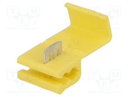 PIKALIITIN - IDC - 4÷6MM2 - JOHTOON - KELTAINEN - QUICK SPLICE - WAGO ja muut pikaliittimet - ST-100Y - 1