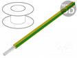 JOHTO - CU - 18AWG - PVC - KELTAINEN-VIHREÄ - 600V - 1X18AWG - Yksisäikeiset asennuskaapelit - UL-CSA-AWG18-GY - 1