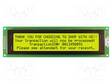 LCD NÄYTTÖ - AAKKOSNUMEERINEN - STN POSITIVE - 40X4 - KELTAVIHREÄ - Aakkosnumeeriset LCD-näytöt - NHD-0440AZ-FLY - 1