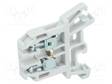 LIITIN: KISKO-0,5÷2,5MM2 - NAVAT: 1 - PURISTIMET: 2 - HARMAA - 690V - Kiskoliittimet - ZUG-G2.5-GY - 1