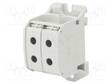 LIITIN: KISKO-STB - 150A - 1KV - RUUVI TERMINAALI - HARMAA - 50MM2 - Kiskoliittimet - STB50-2GY - 1