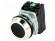PAINOKYTKIN - 30MM - ASENNOT: 1 - NC + NO - MUSTA - IP56 - Taulukytkimet, standardi 30mm - NEF30-KSXY - 1