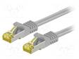 PATCH KAAPELI - S/FTP - CAT: 6A - RJ45-PISTOKE,MOLEMMIN PUOLIN - LANKA - RJ45 Ethernet kaapelit - SFTP7-CU-030GY - 1