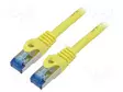 PATCH KAAPELI - S/FTP - CAT: 6A - RJ45-PISTOKE,MOLEMMIN PUOLIN - LANKA - RJ45 Ethernet kaapelit - PCF6A-10CC-2000-Y - 1