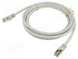 PATCH KAAPELI - S/FTP - CAT: CAT 8.1 - RJ45-PISTOKE,MOLEMMIN PUOLIN - RJ45 Ethernet kaapelit - SFTP8.1-CU-030GY - 1