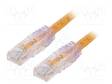 PATCH KAAPELI - TX6™ PLUS,U/UTP - CAT: 6 - CU - 3M - LSZH - ORANSSI - RJ45 Ethernet kaapelit - UTPSP3MORY - 1