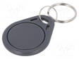 RFID AVAIMENPERÄ - MUOVI - HARMA - 125KHZ - 8BROM - RFID-moduulit ja -lukijat - S103-GY - 1
