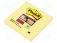 ITSELIIMAUTUVAT VIESTILAPUT - 76X76MM - KELTAINEN - Paperitarvikkeet - 76X76-3M-654-SY - 1