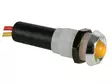 LED PANEELILAMPPU KELTAINEN KROMATTU RUNKO - Merkkivalot ja pienoislamput - 24VCY - 1