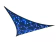 SHADE SAIL WITH BUILT-IN LED STARRY SKY - TRIANGLE - 3.6 x 3.6 x 3.6 m - DARK BLUE - Piha ja terassikalusteet - GSS36MLEDSKY - 10