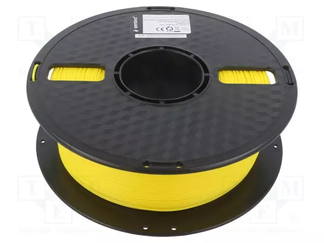 3D FILAMENTTI PLA - 1,75MM - KELTAINEN - 190÷220°C - 1KG - 3D Filamentit - 3DP-PLA1.75-01-Y - 1