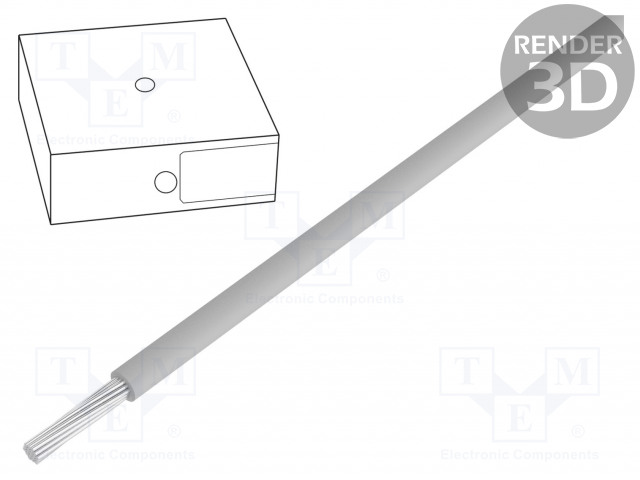 KYTKENTÄJOHTO - ÖLFLEX® WIRE MS 2.1 - CU - 0,75MM2 - PVC - HARMAA - Yksisäikeiset asennuskaapelit - MS-SC2.1-0.75GY - 1