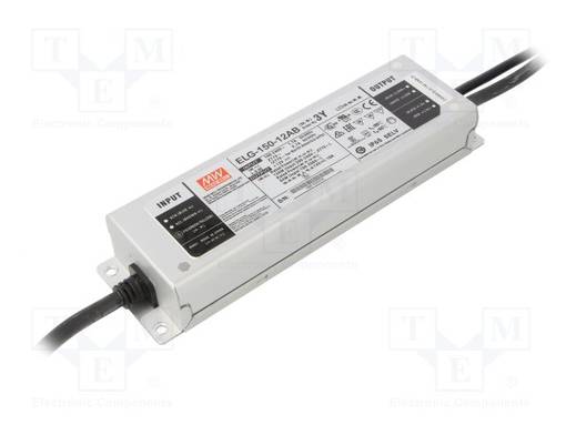 VIRTALÄHDE: IMPULSSI - LED - 120W - 12VDC - 5÷10A - 100÷305VAC - IP65 - LED teholähteet - ELG-150-12AB-3Y - 1