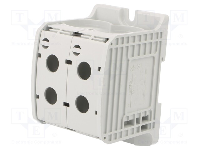 LIITIN: KISKO-185MM2 - NAVAT: 1 - PURISTIMET: 4 - HARMAA - STB - TS35 - Kiskoliittimet - STB185-2GY - 1