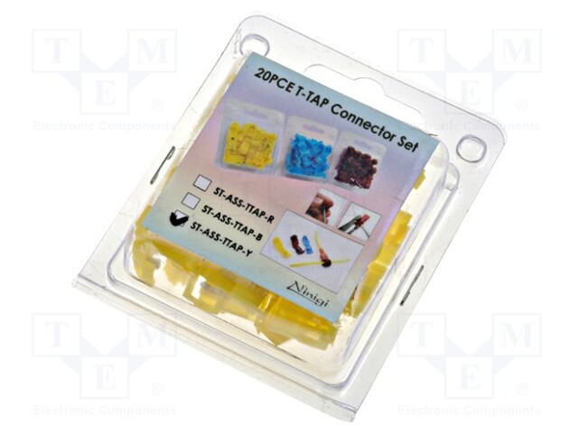 LIITTIMET - VERSIO: ERISTETTY - 20KPL - WAGO ja muut pikaliittimet - ST-ASS-TTAP-Y - 1