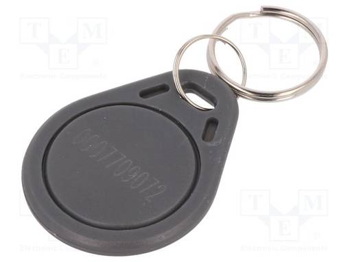 RFID AVAIMENPERÄ - MUOVI - HARMA - 125KHZ - 8BROM - RFID-moduulit ja -lukijat - S103N-GY - 1