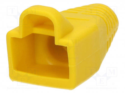 RJ45 LIITTIMEN SUOJAUS - 6MM - KELTAINEN - RJ liittimet - RJ45SRB-Y - 1