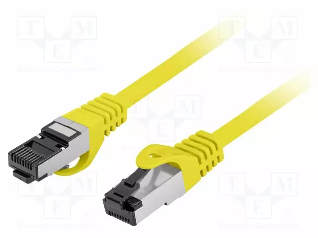 PATCH KAAPELI - S/FTP - CAT: CAT 8.1 - RJ45-PISTOKE,MOLEMMIN PUOLIN - RJ45 Ethernet kaapelit - PCF8-10CU-0200-Y - 1