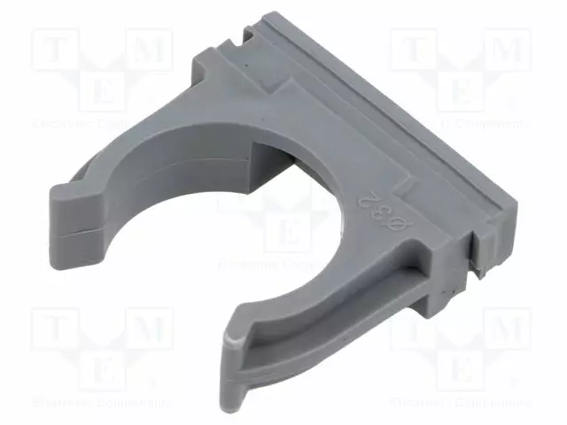 KIINNITYSPIDIN - POLYETEENI - FLEXIPIPE - HARMAA - KOKO: 32 - -15÷80°C - Punosten lisätarvikkeet - TTC32GY - 1