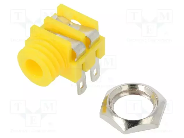 LIITIN: JACK 3,5MM - N LIITINAARAS - MONO - NAVAT: 2 - JUOTETTAVA - Plugit ja jakit - CL1382Y - 1