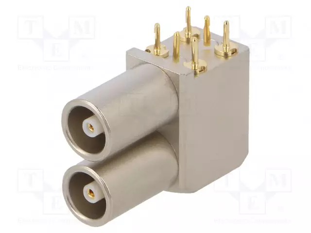 LIITIN: KOAKSIAALI-00 - N LIITINAARAS - THT - PCB - 4A - IP50 - 50OHM - LEMO liittimet - EPY.00.250.NTNY - 1