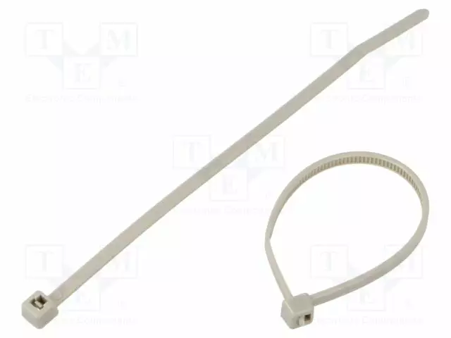 NIPPUSIDE - L: 100MM - W: 2,45MM - HARMAA - POLYAMIDI - 80N - ØMAKS: 22MM - Nippusiteet - T18R-PA66-GY - 1