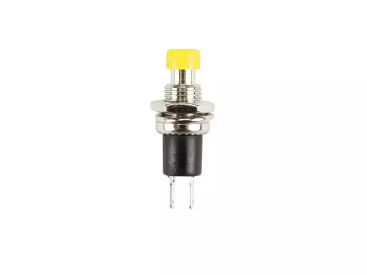 PAINOKYTKIN 1-NAP OFF-(ON) KELTAINEN R18-29A - Painokytkimet - R1829AY - 1