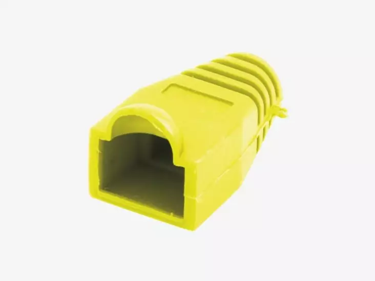 RJ45 SOFT PLUG COVER - YELLOW - Modularliittimet - SPCY - 1